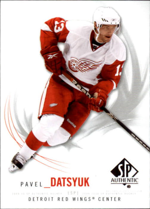 2009-10 SP Authentic #82 Pavel Datsyuk