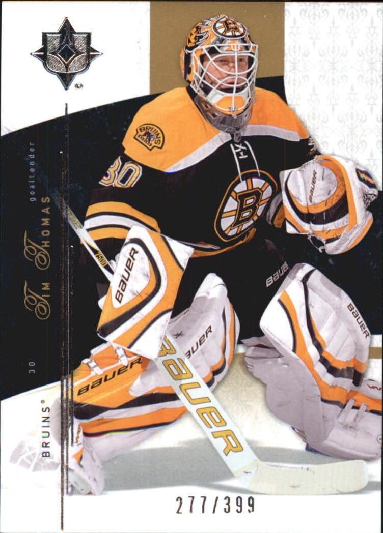 2009-10 Ultimate Collection #14 Tim Thomas