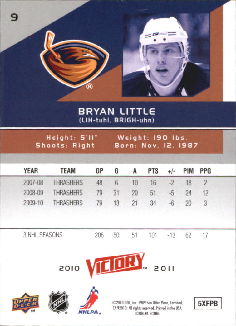 A2317- 2010-11 Upper Deck Victory Hk 1-350 +Rookies -You Pick- 15+ FREE US SHIP - Picture 19 of 461