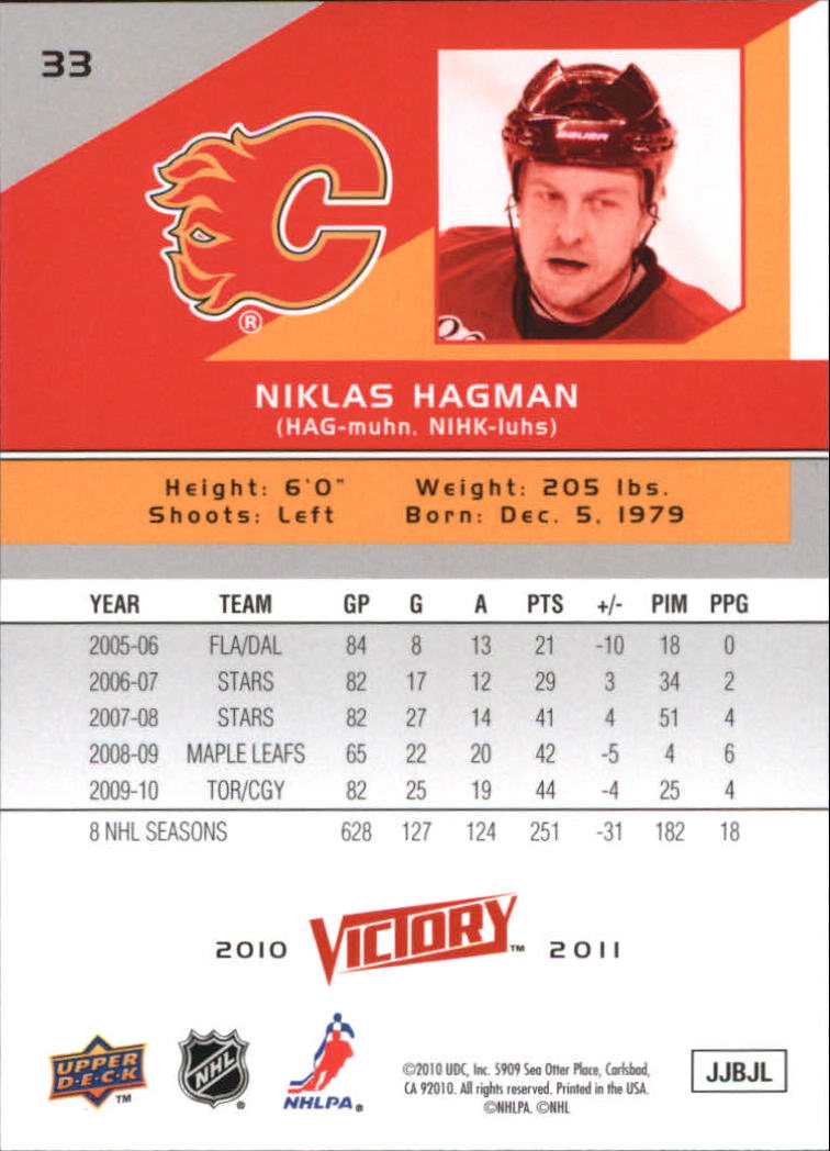 A2317- 2010-11 Upper Deck Victory Hk 1-350 +Rookies -You Pick- 15+ FREE US SHIP - Picture 67 of 461