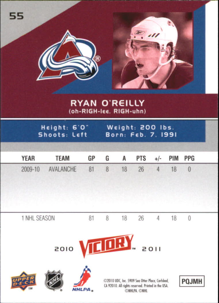 A2317- 2010-11 Upper Deck Victory Hk 1-350 +Rookies -You Pick- 15+ FREE US SHIP - Picture 109 of 461