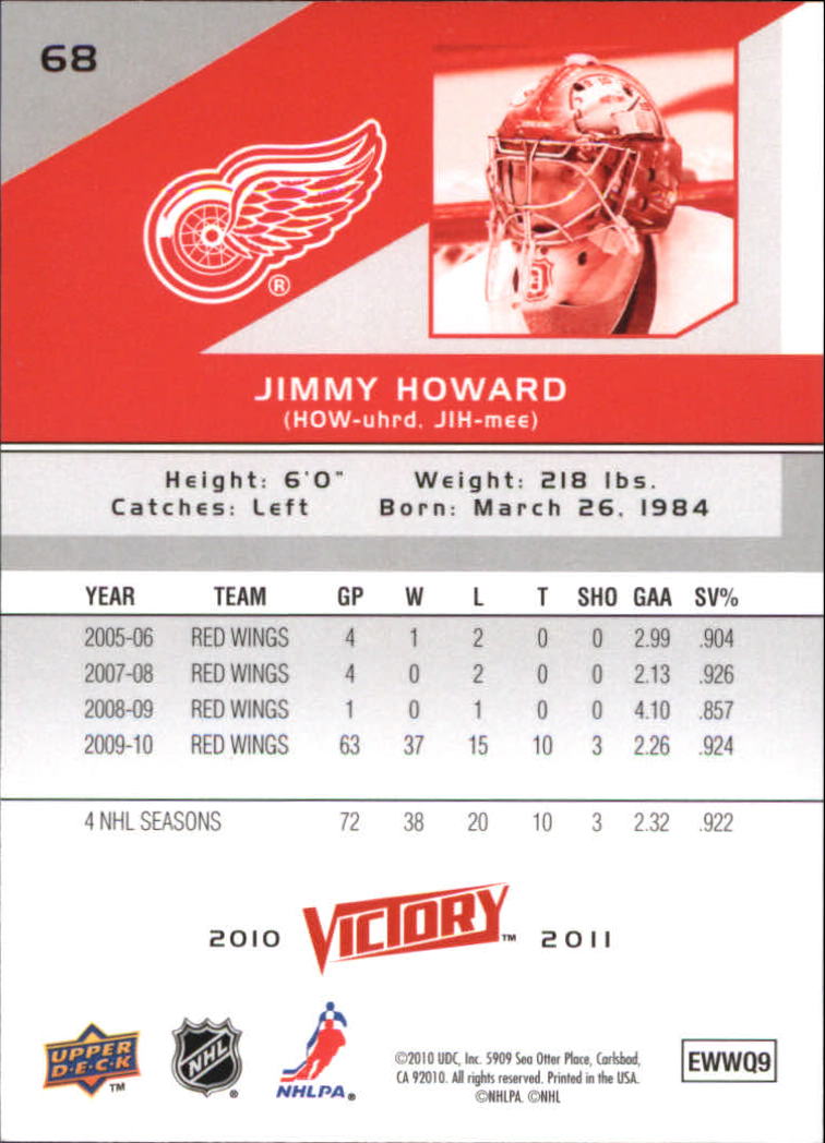 A2317- 2010-11 Upper Deck Victory Hk 1-350 +Rookies -You Pick- 15+ FREE US SHIP - Picture 135 of 461