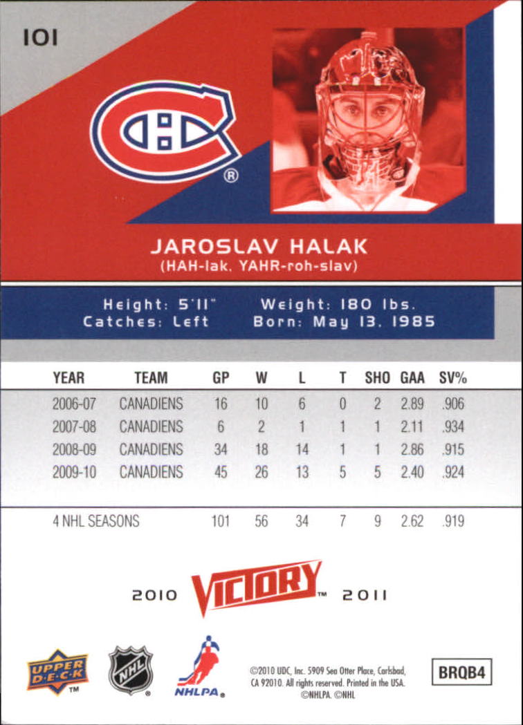A2317- 2010-11 Upper Deck Victory Hk 1-350 +Rookies -You Pick- 15+ FREE US SHIP - Picture 201 of 461