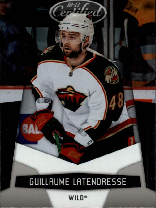 2010-11 Certified #74 Guillaume Latendresse