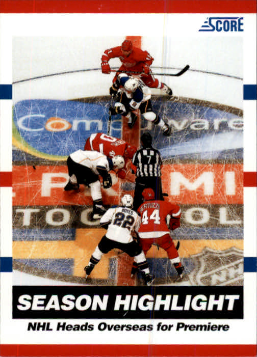 2010-11 Score #7 NHL heads overseas HL/Nicklas Lidstrom