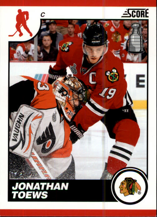 2010-11 Score #129 Jonathan Toews