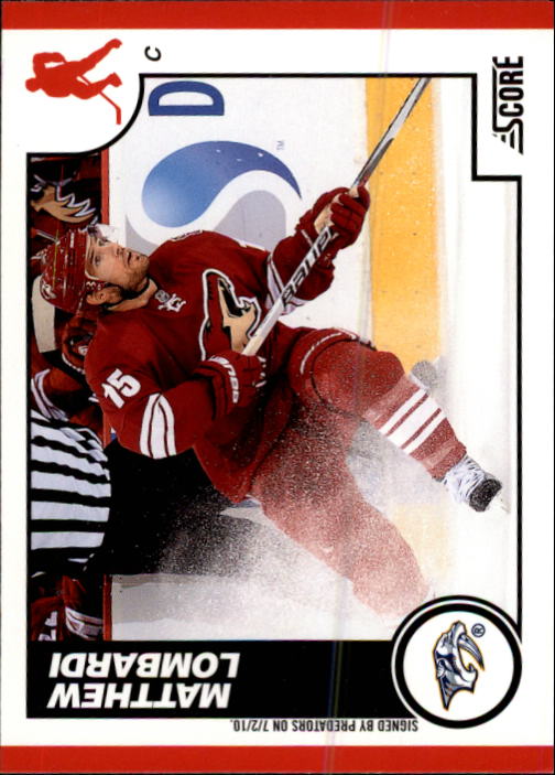 A0833- 2010-11 Score Hockey #s 251-500 +Rookies -You Pick- 15+ FREE US SHIP