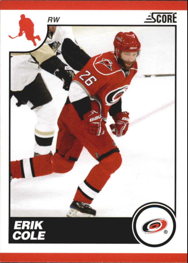 2010-11 Score Glossy #113 Erik Cole