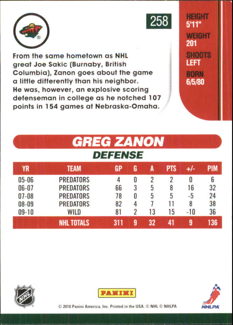 A6008- 2010-11 Score Glossy Hockey Cards 251-500 -You Pick- 15+ FREE US SHIP - Picture 13 of 369
