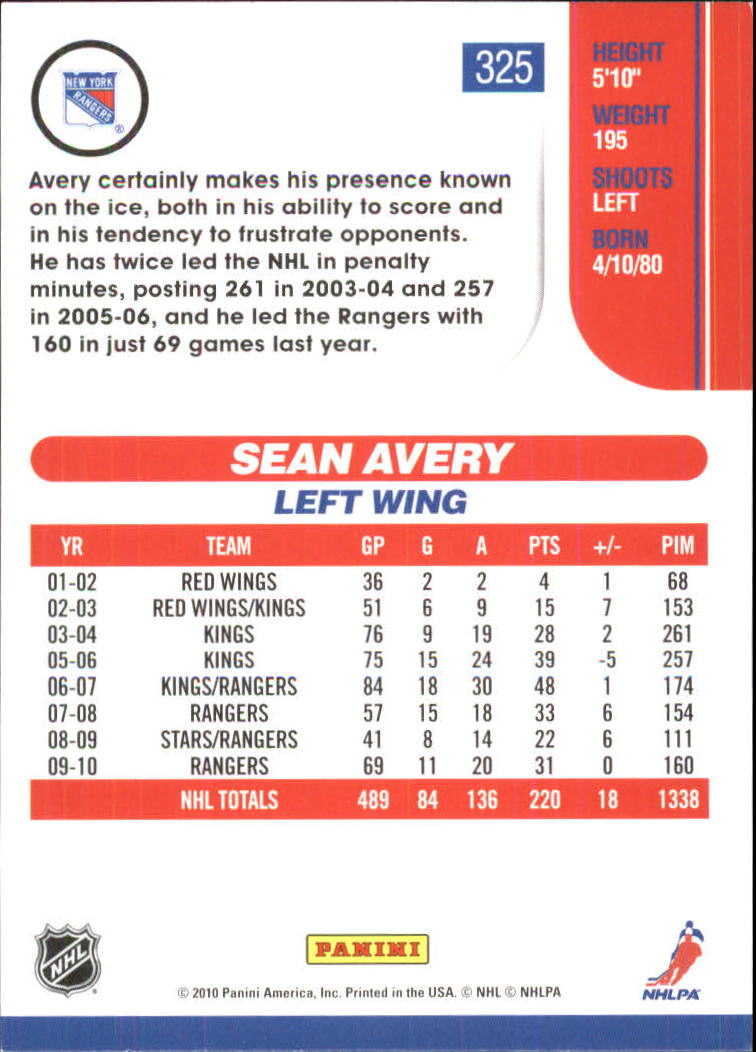 A6008- 2010-11 Score Glossy Hockey Cards 251-500 -You Pick- 15+ FREE US SHIP - Picture 125 of 369