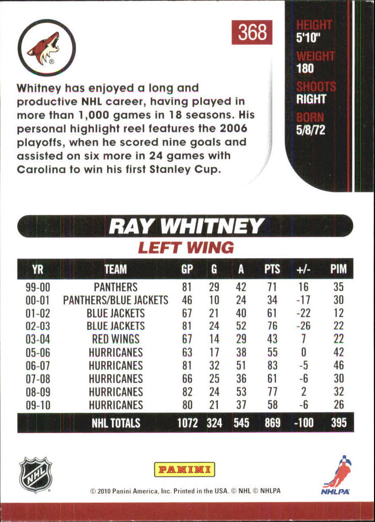 A6008- 2010-11 Score Glossy Hockey Cards 251-500 -You Pick- 15+ FREE US SHIP - Picture 205 of 369