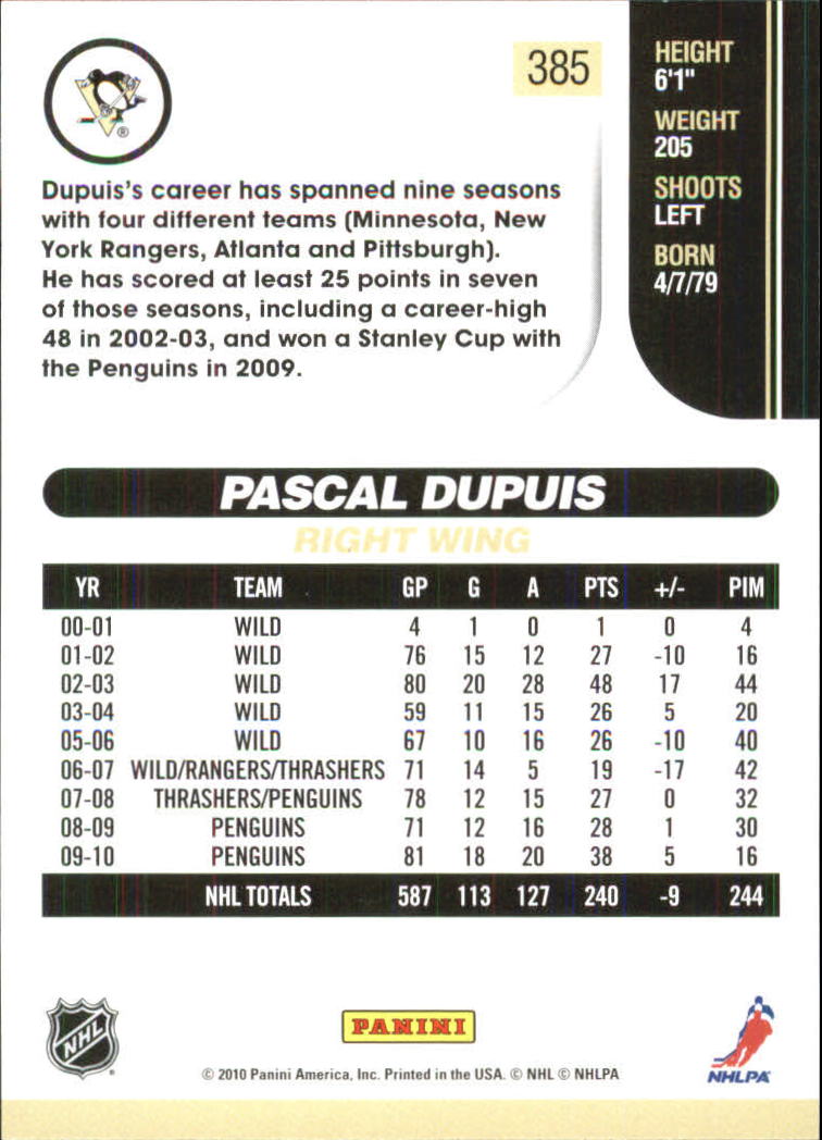 A6008- 2010-11 Score Glossy Hockey Cards 251-500 -You Pick- 15+ FREE US SHIP - Picture 239 of 369