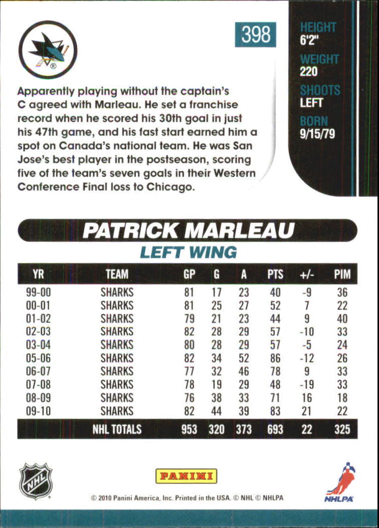 A6008- 2010-11 Score Glossy Hockey Cards 251-500 -You Pick- 15+ FREE US SHIP - Picture 263 of 369