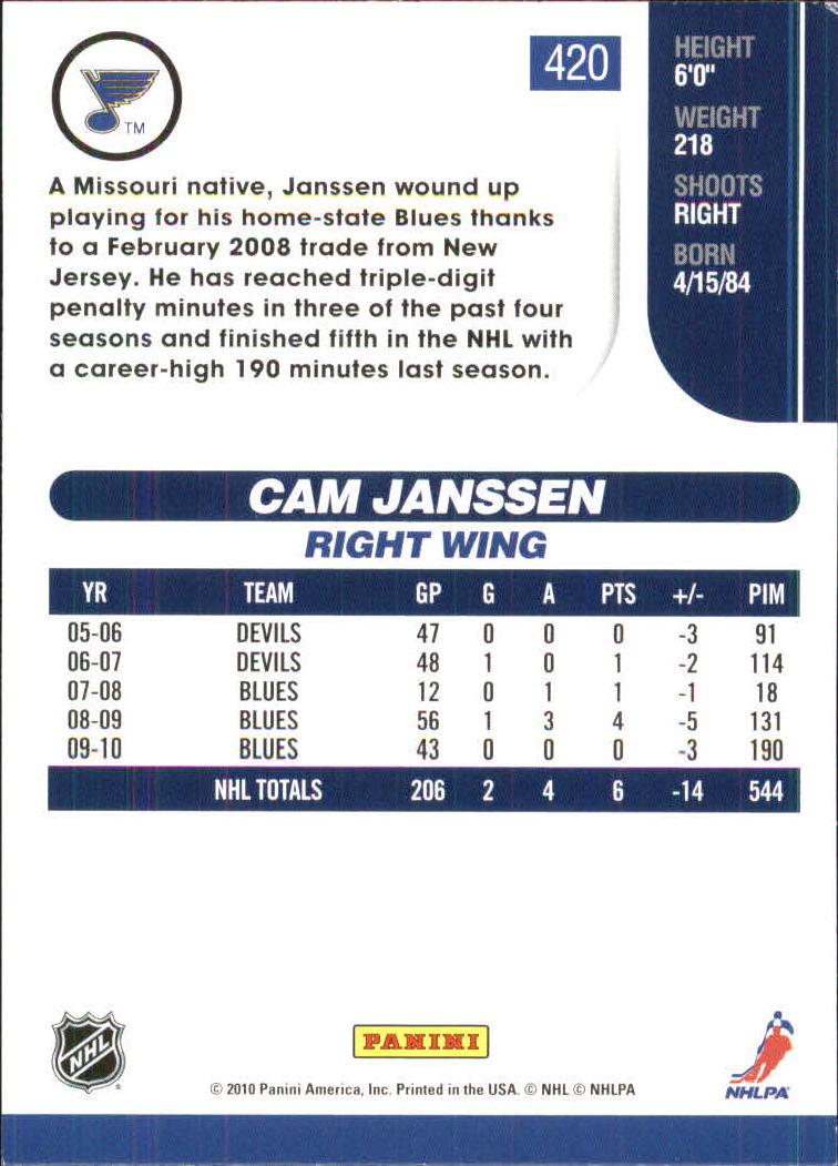A6008- 2010-11 Score Glossy Hockey Cards 251-500 -You Pick- 15+ FREE US SHIP - Picture 307 of 369
