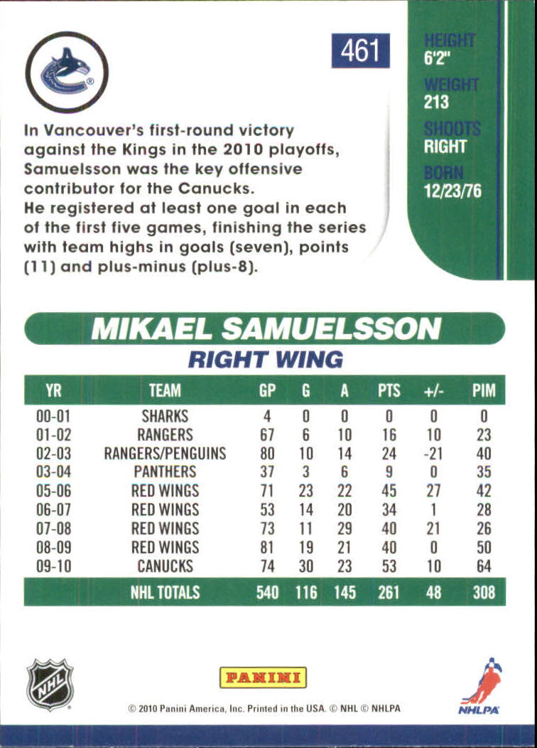 A6008- 2010-11 Score Glossy Hockey Cards 251-500 -You Pick- 15+ FREE US SHIP - Picture 339 of 369