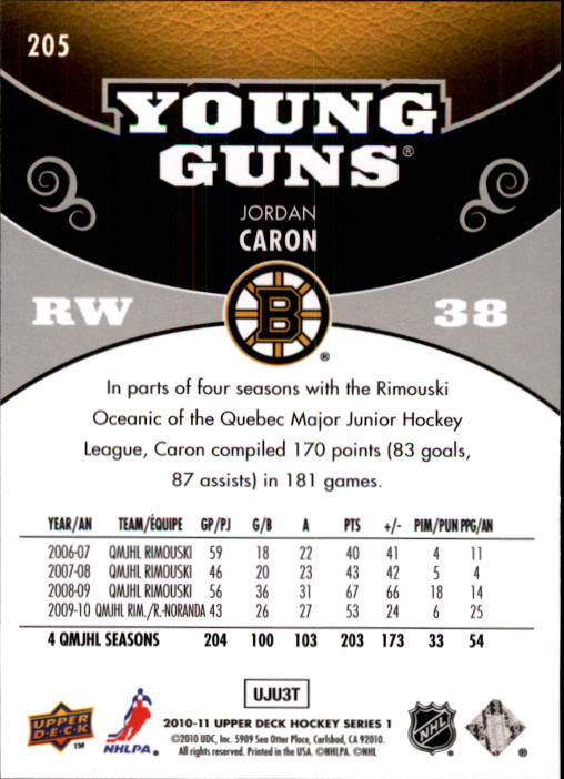 B2495- 2010-11 Upper Deck Hk Cards 1-250 +Rookies -You Pick- 155+ FREE US SHIP - Picture 347 of 369