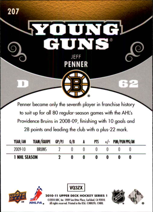 B2495- 2010-11 Upper Deck Hk Cards 1-250 +Rookies -You Pick- 155+ FREE US SHIP - Picture 349 of 369