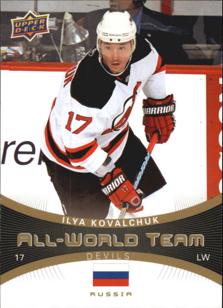 2010-11 Upper Deck All World Team #AW39 Ilya Kovalchuk SP