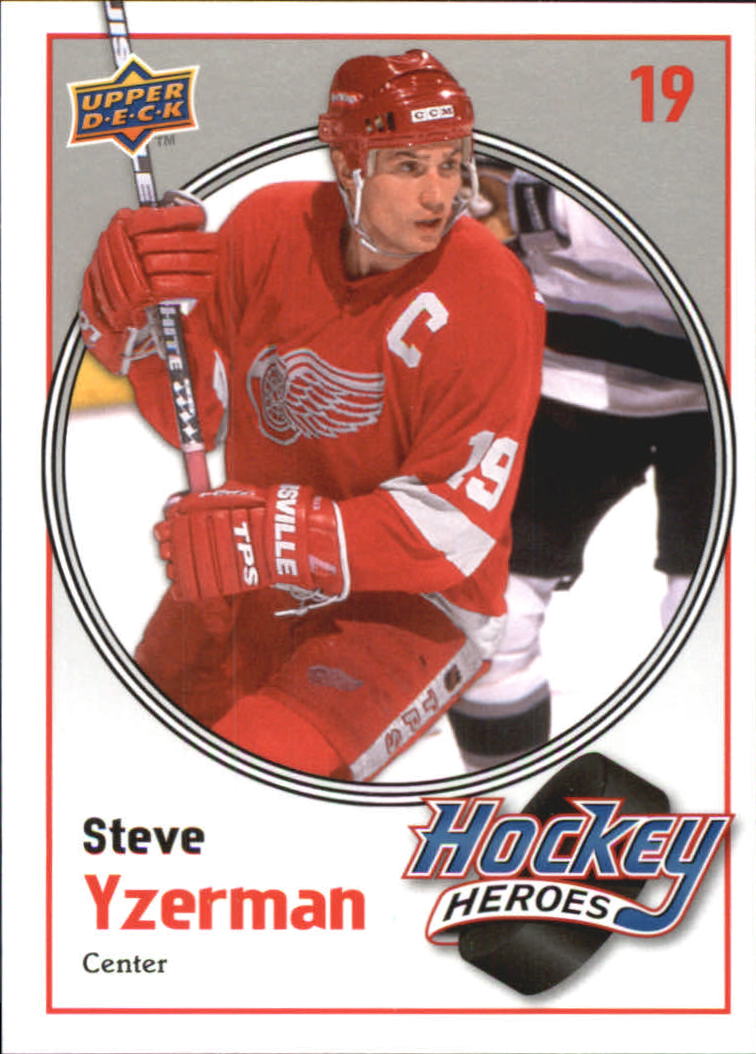 2010-11 Upper Deck Hockey Heroes Steve Yzerman #HH2 Steve Yzerman