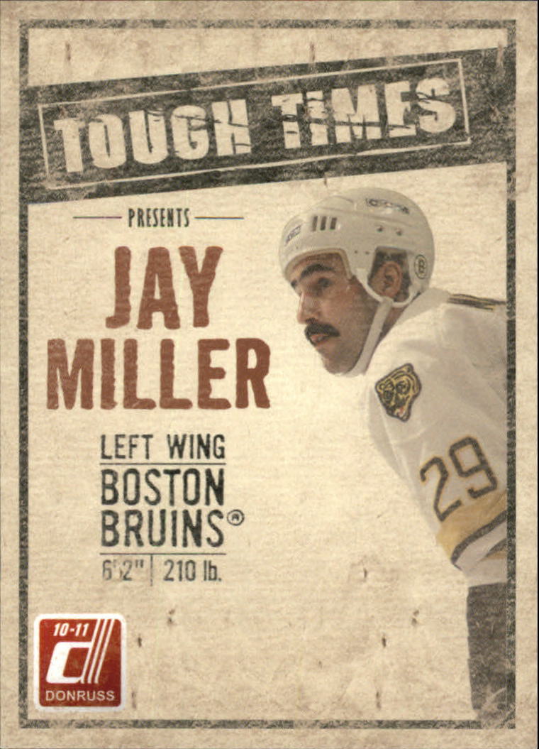 2010-11 Donruss Tough Times #8 Jay Miller