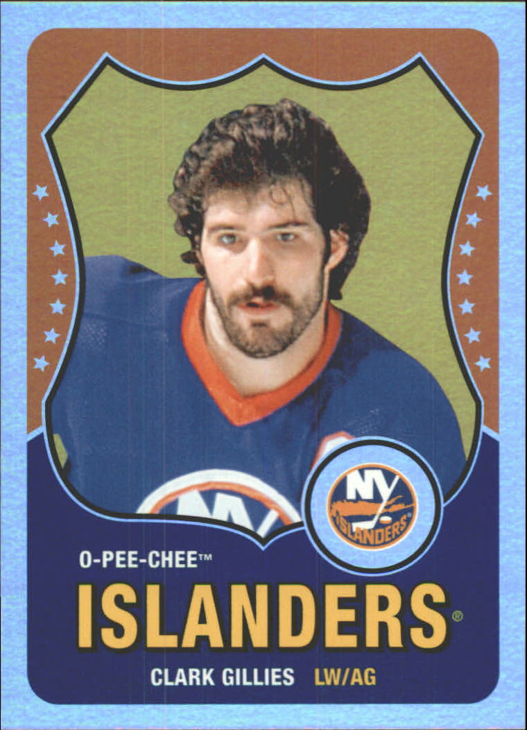 2010-11 O-Pee-Chee Retro Rainbow #590 Clark Gillies L