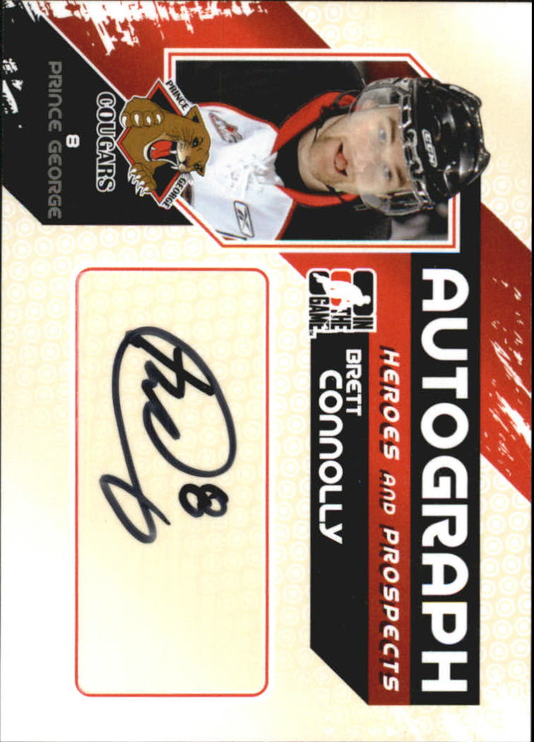 2010-11 ITG Heroes and Prospects Autographs #ABC Brett Connolly