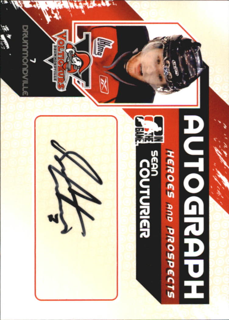 2010-11 ITG Heroes and Prospects Autographs #ASC Sean Couturier