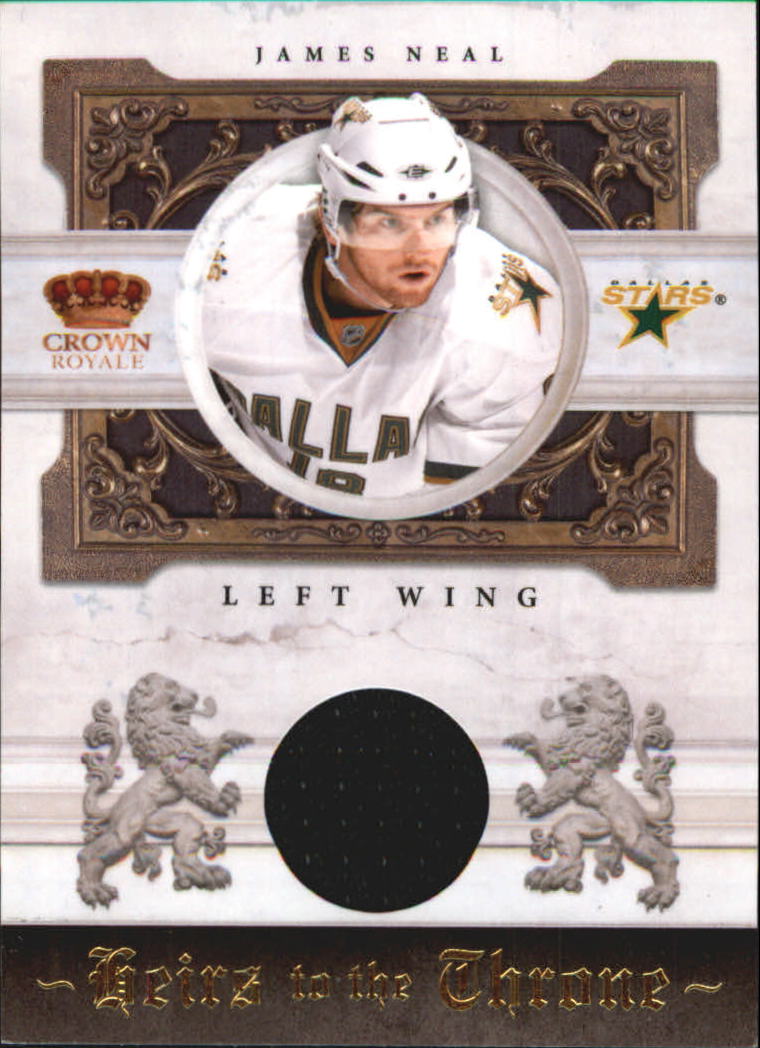 2010-11 Crown Royale Heirs to the Throne Materials #JN James Neal