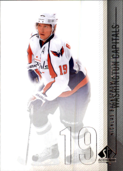 2010-11 SP Authentic #17 Nicklas Backstrom