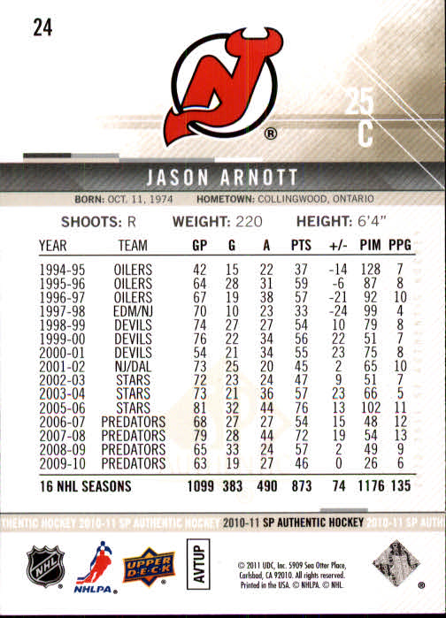 B1588- 2010-11 SP Authentic Hk Cards 1-150 +Inserts -You Pick- 15+ FREE US SHIP - Picture 47 of 355