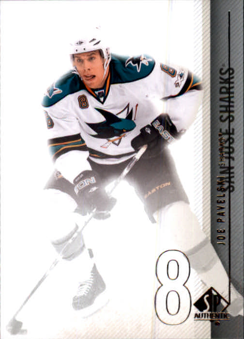 2010-11 SP Authentic #27 Joe Pavelski