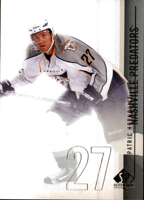 2010-11 SP Authentic #67 Patric Hornqvist