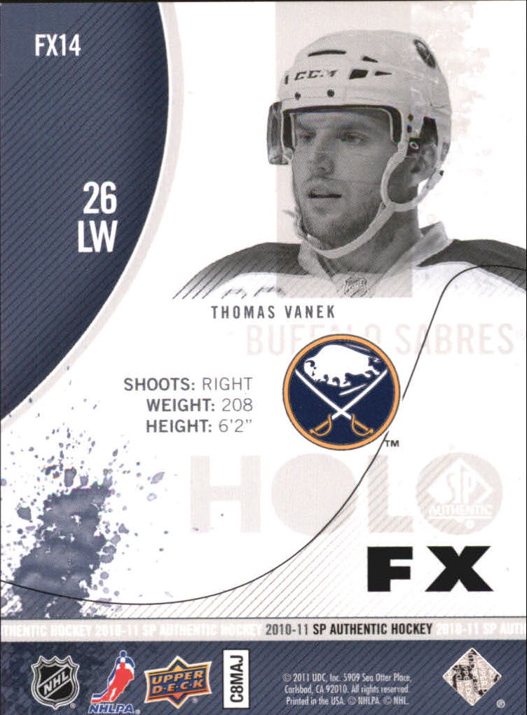 B1588- 2010-11 SP Authentic Hk Cards 1-150 +Inserts -You Pick- 15+ FREE US SHIP - Picture 308 of 355