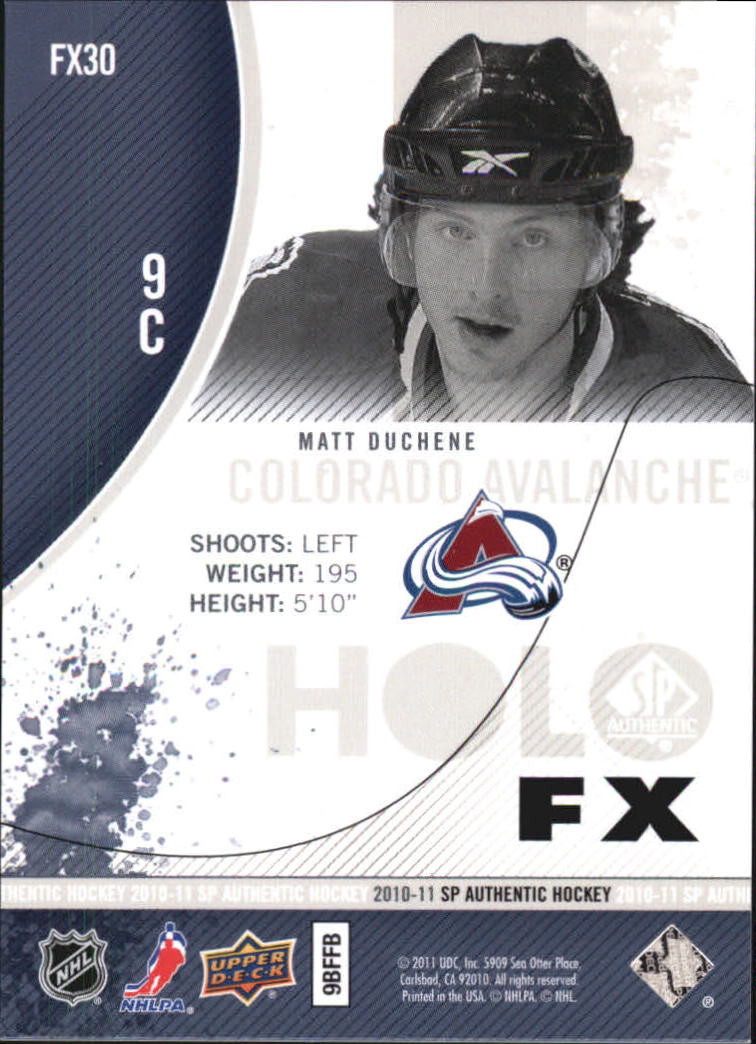 B1588- 2010-11 SP Authentic Hk Cards 1-150 +Inserts -You Pick- 15+ FREE US SHIP - Picture 335 of 355