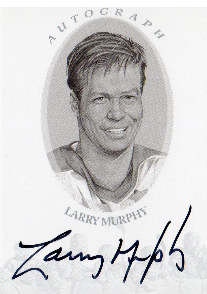 2010-11 ITG Enshrined Autographs Silver #ALMU Larry Murphy