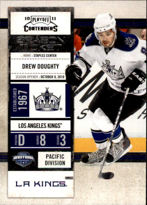 2010-11 Playoff Contenders #9 Drew Doughty