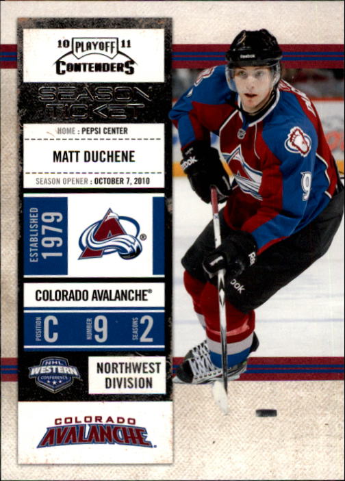 2010-11 Playoff Contenders Hockey Card Pick (Base) - Bild 46 von 287