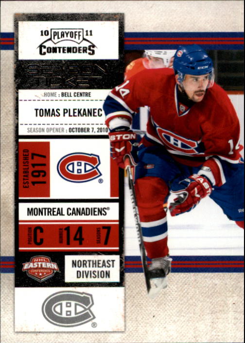 2010-11 Playoff Contenders Hockey Card Pick (Base) - Bild 96 von 287