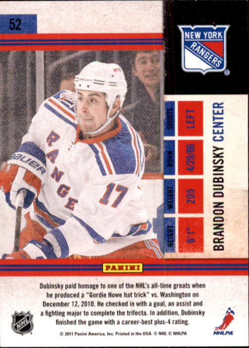 2010-11 Playoff Contenders Hockey Card Pick (Base) - Bild 101 von 287