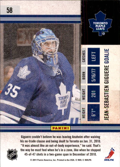 2010-11 Playoff Contenders Hockey Card Pick (Base) - Bild 113 von 287