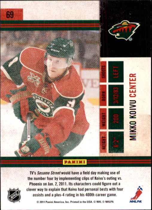 2010-11 Playoff Contenders Hockey Card Pick (Base) - Bild 135 von 287