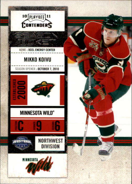 2010-11 Playoff Contenders Hockey Card Pick (Base) - Bild 134 von 287