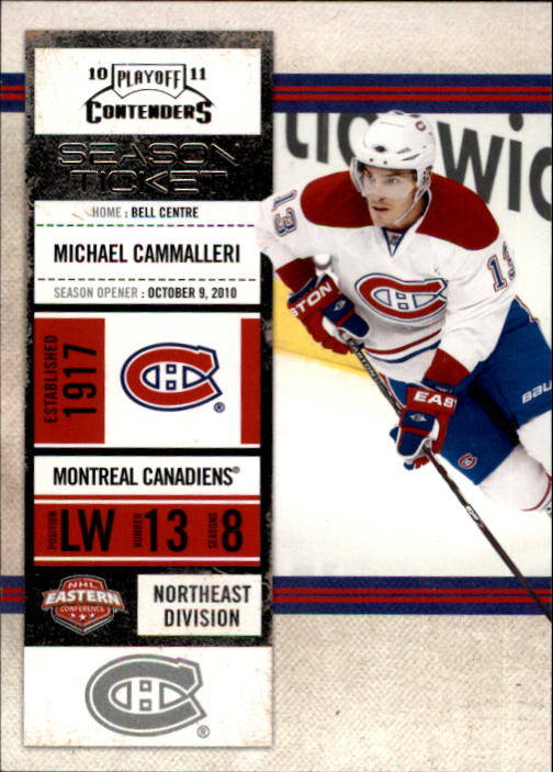 2010-11 Playoff Contenders Hockey Card Pick (Base) - Bild 136 von 287