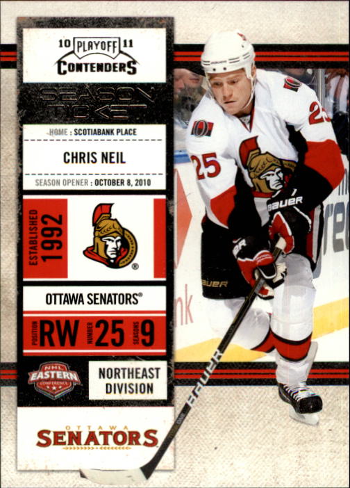 2010-11 Playoff Contenders Hockey Card Pick (Base) - Bild 142 von 287