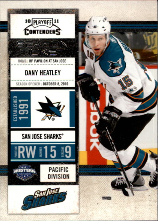 2010-11 Playoff Contenders Hockey Card Pick (Base) - Bild 148 von 287