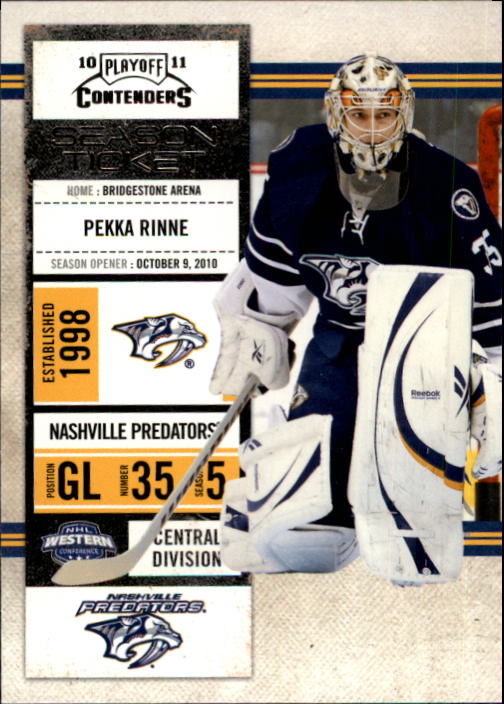 2010-11 Playoff Contenders Hockey Card Pick (Base) - Bild 176 von 287