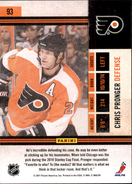 2010-11 Playoff Contenders Hockey Card Pick (Base) - Bild 183 von 287