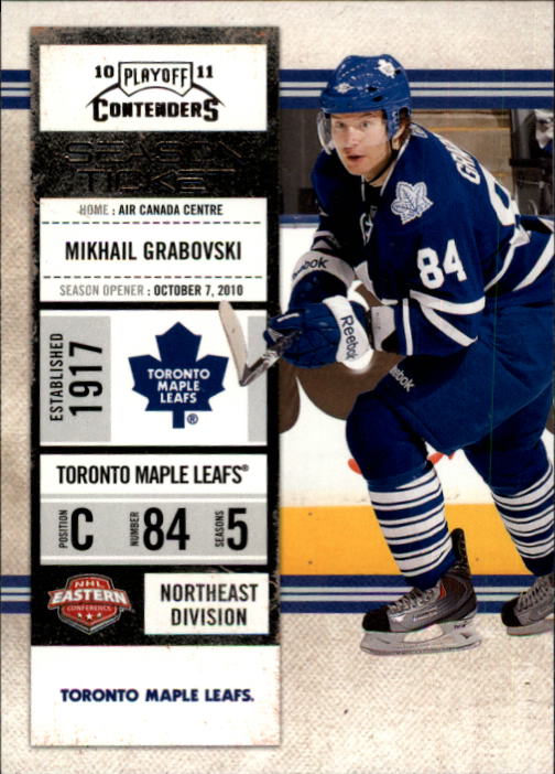 2010-11 Playoff Contenders Hockey Card Pick (Base) - Bild 192 von 287