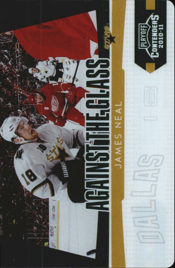 2010-11 Playoff Contenders Against The Glass #16 James Neal