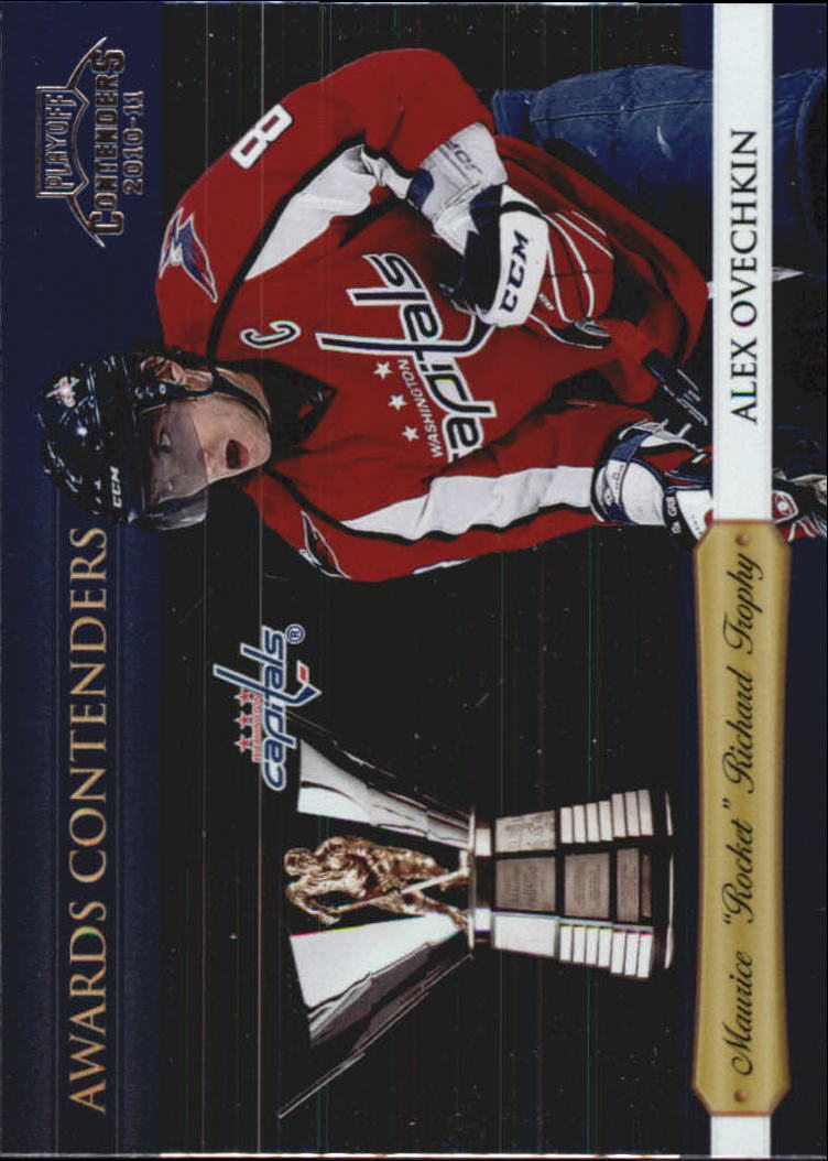 2010-11 Playoff Contenders Awards Contenders #15 Alex Ovechkin